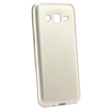 Jelly silikonový kryt na Samsung Galaxy A6 Plus 2018, zlatý (MG06014)