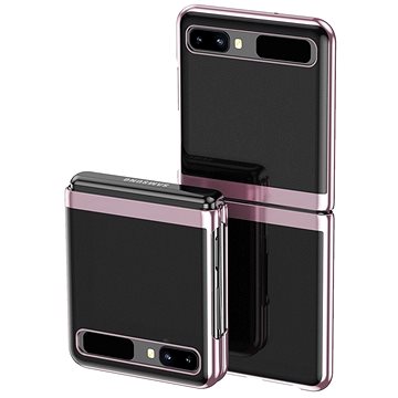 Plating Case ochranný kryt na Samsung Galaxy Z Flip, růžový (HUR30902)