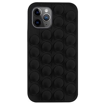 Pop It silikonový kryt na iPhone 11 Pro, černý (UNI05886)
