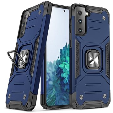 Ring Armor plastový kryt na Samsung Galaxy S21 Plus 5G, modrý (WOZ36294)