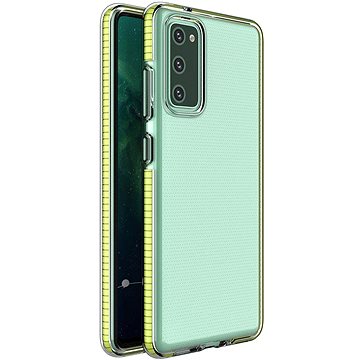 Spring Case silikonový kryt na Samsung Galaxy S21 Plus 5G, žluté (HUR23508)