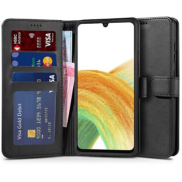 Tech-Protect Wallet knížkové pouzdro na Samsung Galaxy A33 5G, černé (TEC921209)