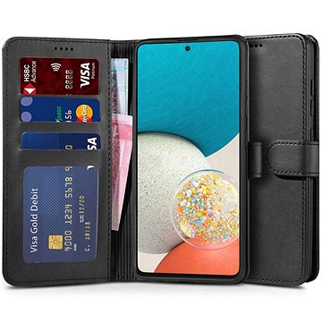 Tech-Protect Wallet knížkové pouzdro na Samsung Galaxy A53 5G, černé (TEC920301)