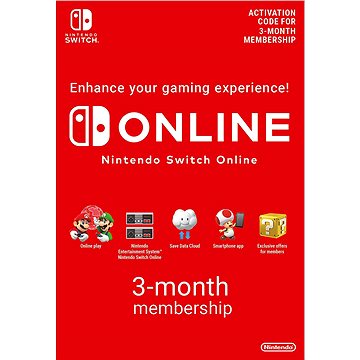 90 Days Online Membership (Individual) - Nintendo Switch Digital (683580)