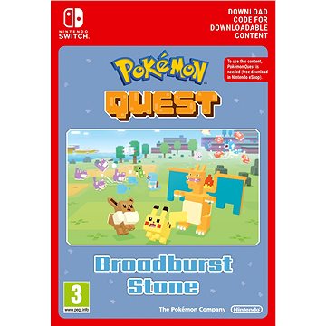 Značka Nintendo - Pokémon Quest Broadburst Stone DLC - Nintendo Switch Digital