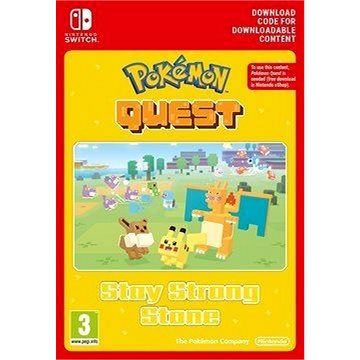Značka Nintendo - Pokémon Quest - Stay Strong Stone - Nintendo Switch Digital