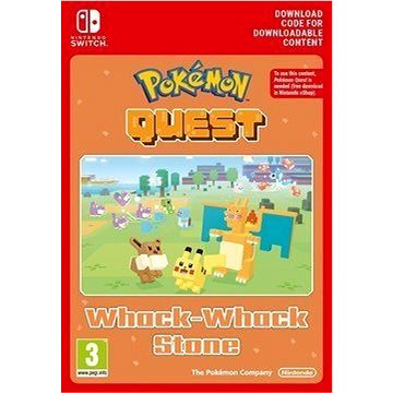 Značka Nintendo - Pokémon Quest - Whack-Whack Stone - Nintendo Switch Digital