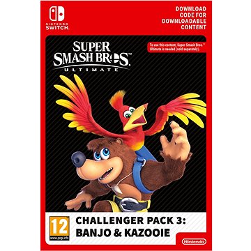 Super Smash Bros. Ultimate: Challenger Pack 3: Banjo & Kazooie (DLC) - Nintendo Switch Digital (822475)