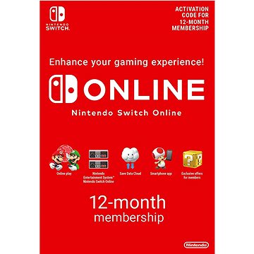 365 Days Switch Online Membership (Individual) - Nintendo Switch Digital (683582)