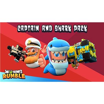 Worms Rumble - Captain & Shark Double Pack - PC DIGITAL (1322290)