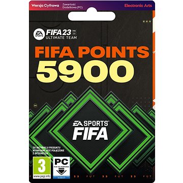 FIFA 23 ULTIMATE TEAM 5900 POINTS - PC DIGITAL (2089702)