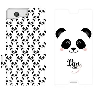 Flipové pouzdro na mobil Sony Xperia Z3 Compact - M030P Panda Amálka (5903226045198)