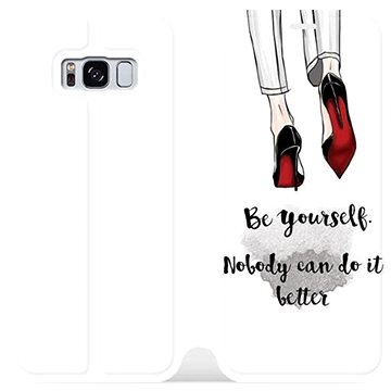 Flipové pouzdro na mobil Samsung Galaxy S8 - M046P Be yourself (5903226052721)