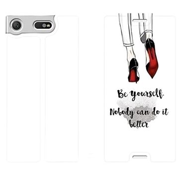 Flipové pouzdro na mobil Sony Xperia Z3 Compact - M046P Be yourself (5903226052998)