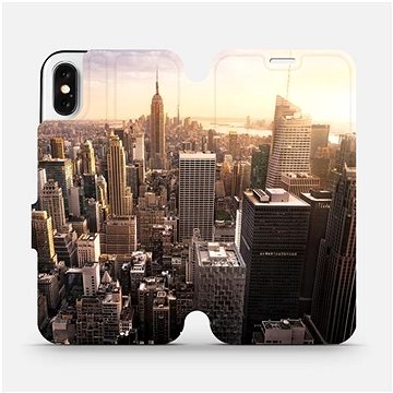 Flipové pouzdro na mobil Apple iPhone X - M138P New York (5903226092628)