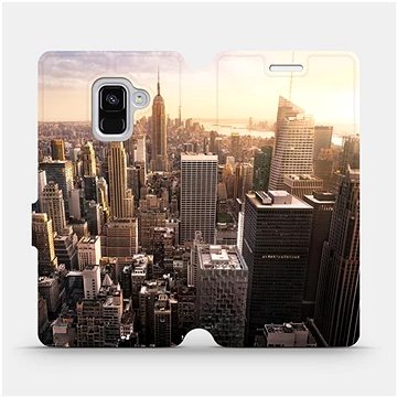 Flipové pouzdro na mobil Samsung Galaxy A8 2018 - M138P New York (5903226094356)