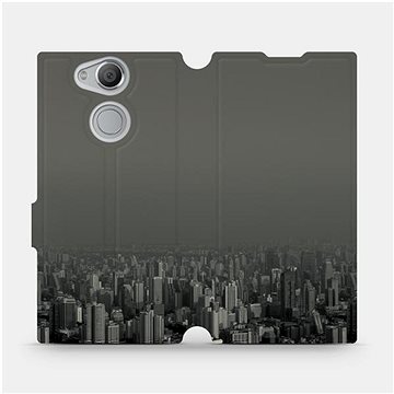 Flipové pouzdro na mobil Sony Xperia XA2 - V063P Město v šedém hávu (5903226120642)