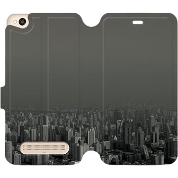 Flipové pouzdro na mobil Xiaomi Redmi 4A - V063P Město v šedém hávu (5903226120741)