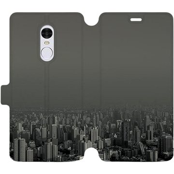 Flipové pouzdro na mobil Xiaomi Redmi Note 4 Global - V063P Město v šedém hávu (5903226120871)