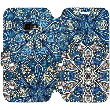 Flipové pouzdro na mobil Samsung Xcover 4 - V108P Modré mandala květy (5903226130740)