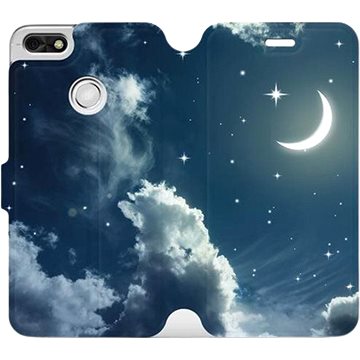 Flipové pouzdro na mobil Huawei P9 Lite mini - V145P Noční obloha s měsícem (5903226139583)