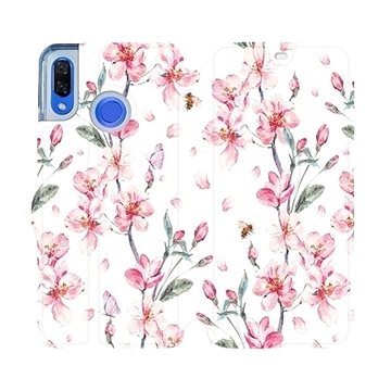 Flipové pouzdro na mobil Huawei Nova 3 - M124S Růžové květy (5903226397778)