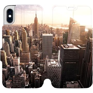Flipové pouzdro na mobil Apple iPhone XS - M138P New York (5903226468478)