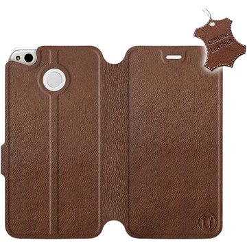 Flip pouzdro na mobil Xiaomi Redmi 4X - Hnědé - kožené - Brown Leather (5903226498758)