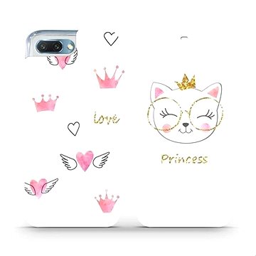 Flipové pouzdro na mobil Honor 10 - MH03S Kočička princess (5903226731978)