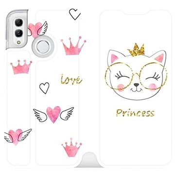 Flipové pouzdro na mobil Honor 10 Lite - MH03S Kočička princess (5903226732074)