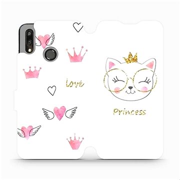 Flipové pouzdro na mobil Huawei P Smart 2019 - MH03S Kočička princess (5903226732340)