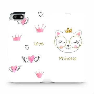 Flipové pouzdro na mobil Huawei Y5 2018 - MH03S Kočička princess (5903226732388)