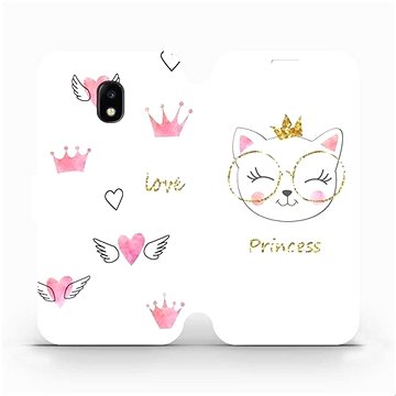 Flipové pouzdro na mobil Samsung Galaxy J3 2017 - MH03S Kočička princess (5903226733453)