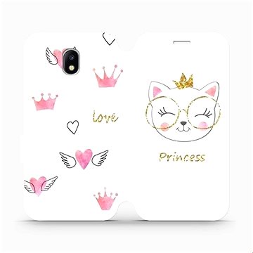 Flipové pouzdro na mobil Samsung Galaxy J5 2017 - MH03S Kočička princess (5903226733491)