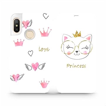 Flipové pouzdro na mobil Xiaomi Mi A2 Lite - MH03S Kočička princess (5903226734153)