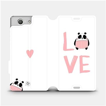 Flipové pouzdro na mobil Sony Xperia Z3 Compact - MH09S Panda LOVE (5903226752300)