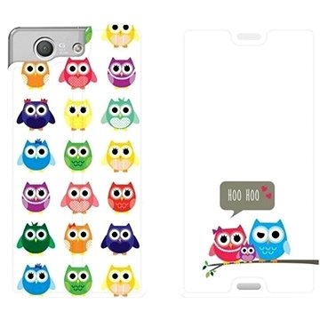 Flipové pouzdro na mobil Sony Xperia Z3 Compact - MH13P Sovičky hoo hoo (5903226764501)
