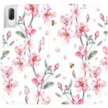 Flipové pouzdro na mobil Sony Xperia L3 - M124S Růžové květy (5903226815302)
