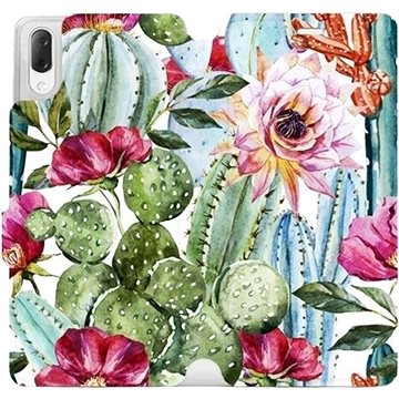 Flipové pouzdro na mobil Sony Xperia L3 - MG09S Kaktusy a květy (5903226816019)