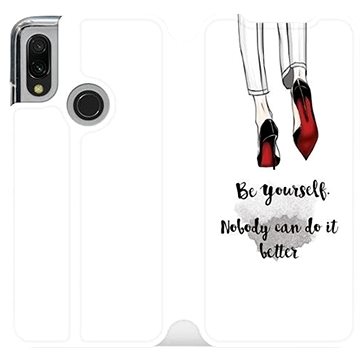Flipové pouzdro na mobil Xiaomi Redmi 7 - M046P Be yourself (5903226873043)