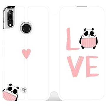 Flipové pouzdro na mobil Huawei Y7 2019 - MH09S Panda LOVE (5903226884230)