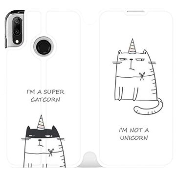 Flipové pouzdro na mobil Huawei Y7 2019 - MH10P Super catcorn (5903226884247)