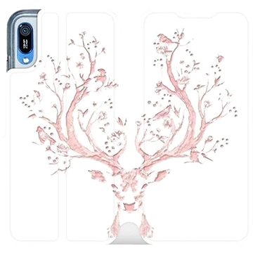 Flipové pouzdro na mobil Huawei Y6 2019 - M007S Růžový jelínek (5903226884490)