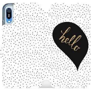 Flipové pouzdro na mobil Huawei Y6 2019 - M013P Golden hello (5903226884513)