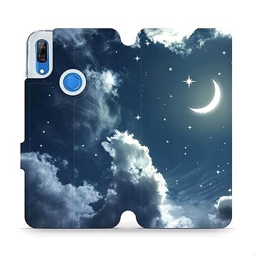 Flipové pouzdro na mobil Huawei P Smart Z - V145P Noční obloha s měsícem (5903226940394)