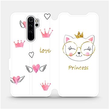 Flipové pouzdro na mobil Xiaomi Redmi Note 8 Pro - MH03S Kočička princess (5903226985050)