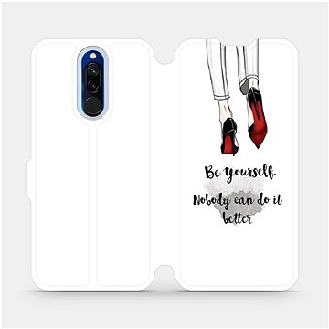 Flipové pouzdro na mobil Xiaomi Redmi 8 - M046P Be yourself (5903516075997)