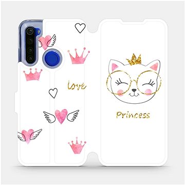 Flipové pouzdro na mobil Xiaomi Redmi Note 8T - MH03S Kočička princess (5903516116669)