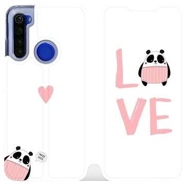 Flipové pouzdro na mobil Xiaomi Redmi Note 8T - MH09S Panda LOVE (5903516116720)