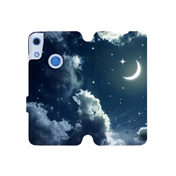 Flipové pouzdro na mobil Huawei Y6S - V145P Noční obloha s měsícem (5903516123780)